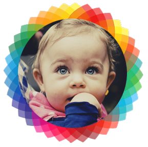 baby in a Circle